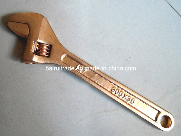Anti Spark Quick Adjustable Wrench Spark Free Brass Adjustable Spanner
