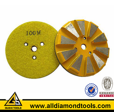 Gushi Diamond Metal Bond Floor Polishing Pads for Concrete