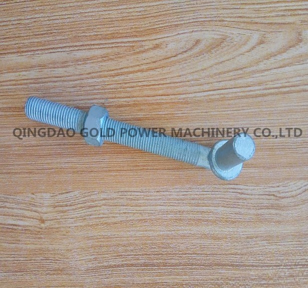 Hardware Chain Link Fence Fittings J Bolt Gate Hinge