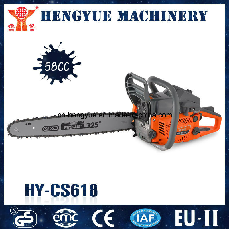 Easy Start Gasoline Chain Saw, Wood Cutting Saw