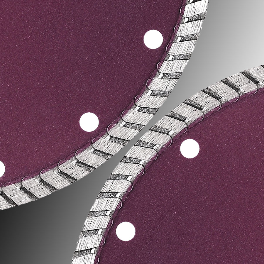 Turbo Saw Blade for Marble Cutting, Granite Cutting Turbo Circular Saw Blade