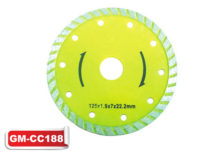 Diamond Turbo Saw Blade Cutting Disc (GM-CC188)
