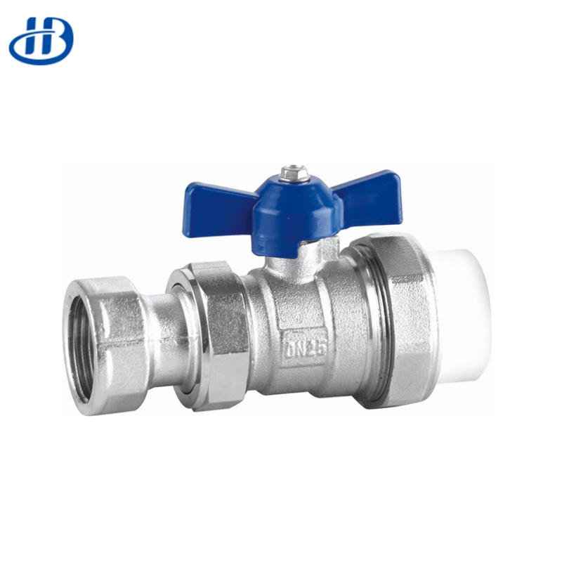 High Quality Femail Thread Double Union Brass Ball Valve