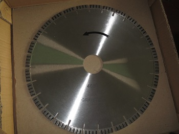 400mm Granite Cutting Disc Diamond Saw Blade with Turbo Segment (16