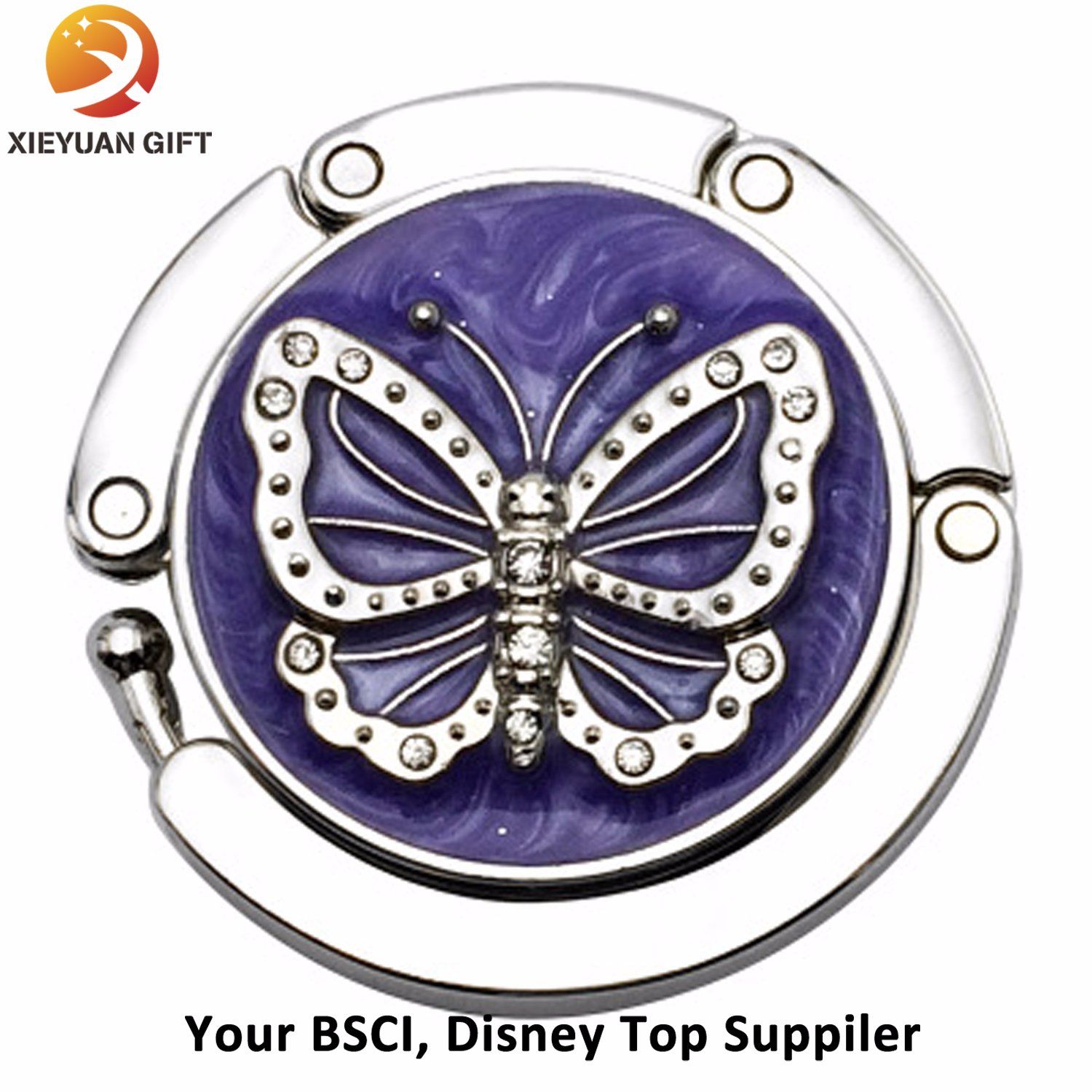BSCI Audit Bulk Foldable Purse Hook (XYmxl110401)