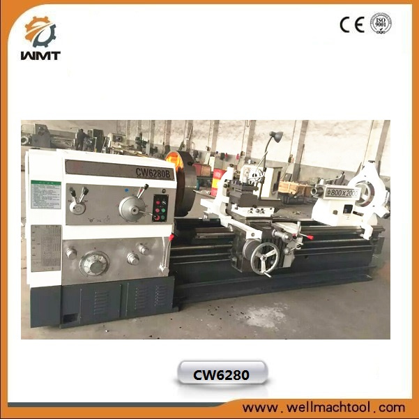 horizontal metal lathe machine CW6180 with ISO9001