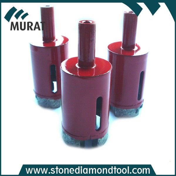 Brazed Shank 35mm Drill Granite & Marble Diamond Core Bits
