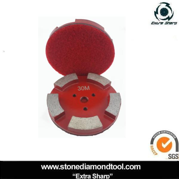 Polishing Pads, Klindex Diamond Pads with Velcro Backing