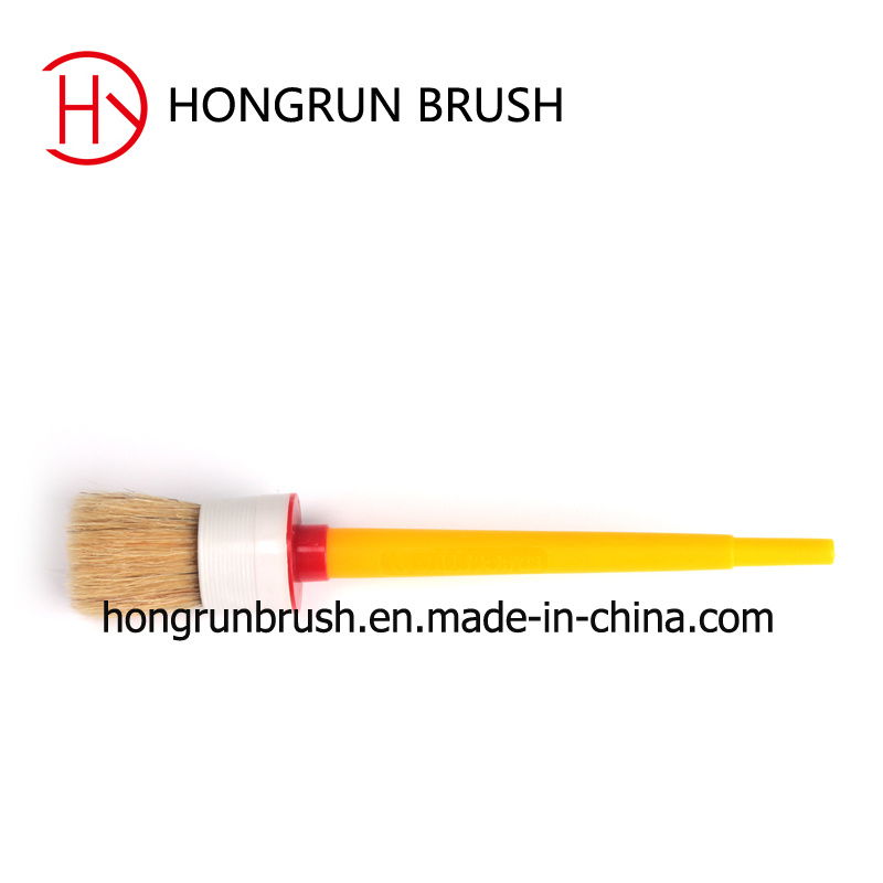 Round Paint Brush with Plastic Handle (HYR071)