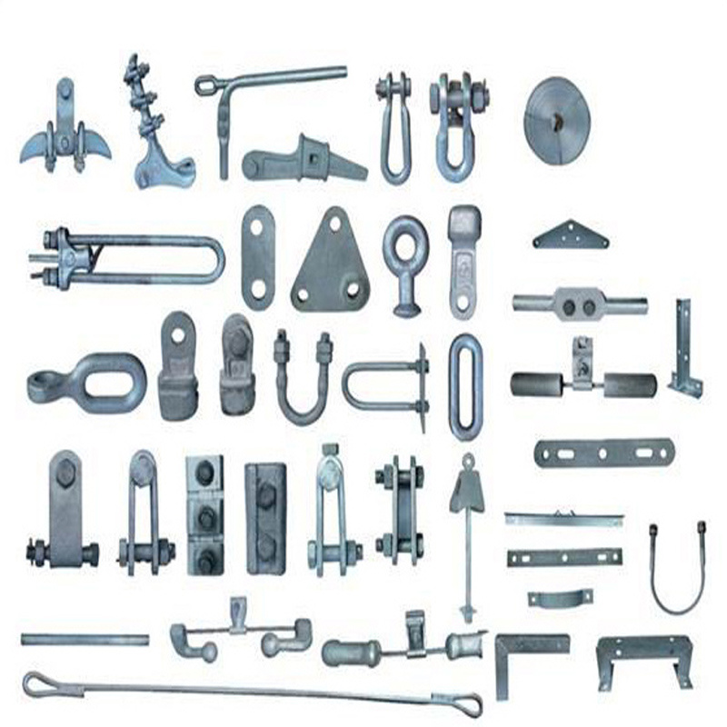 Hot DIP Galvanized Forged Steel Electrical Hardware Power Line Fittings