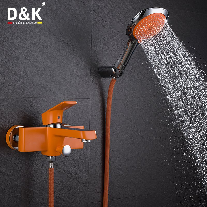 Modern Design Popular Colorful Shower/Bath Faucet with Shower Kit