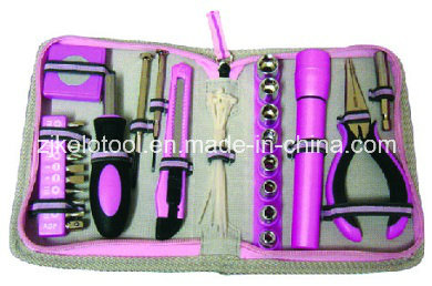 36PC Pink Lady Hand Tool Set