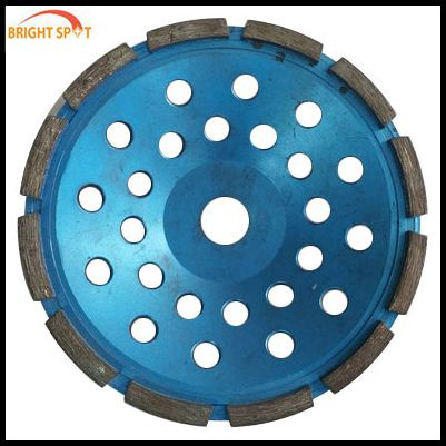Diamond Cup Wheel Bouble Row for Diamond Saw Blade