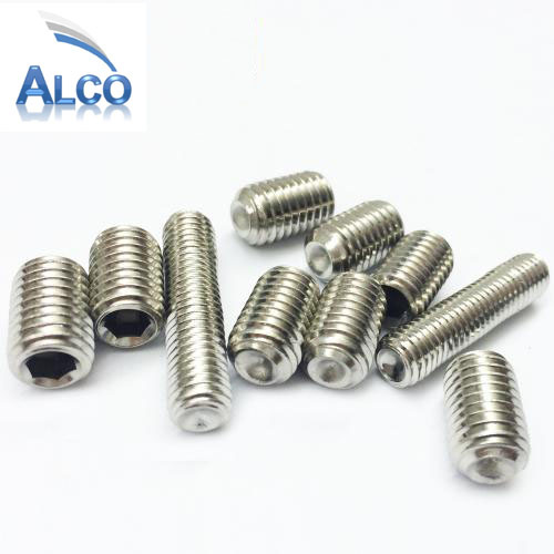 Stainless Steel Hexagon Socket Set Screws