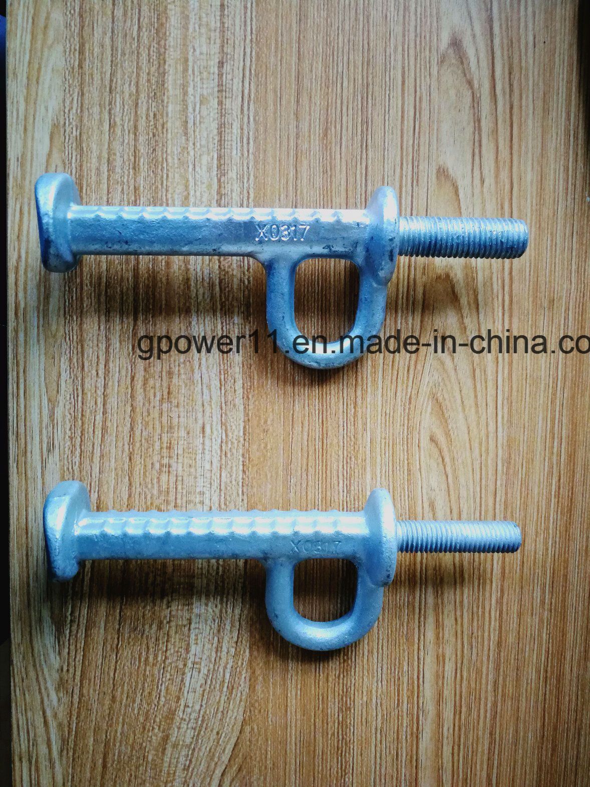 Machine Hardware Earth Ground Fitting Eye Bolt Hardware Power Pole Line Electric Step Bolt