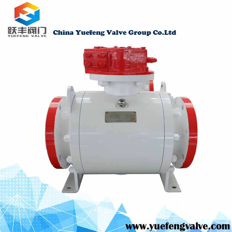 API6d Trunnion Forged Steel Ball Valve (Q347-A105)