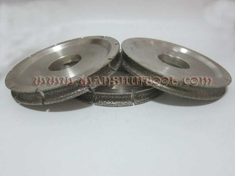 Diamond Electroplated Profiling Wheel for Marble