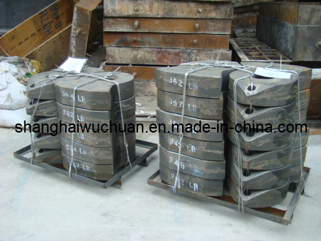 High Manganese Parts Hammer for Metal Crusher