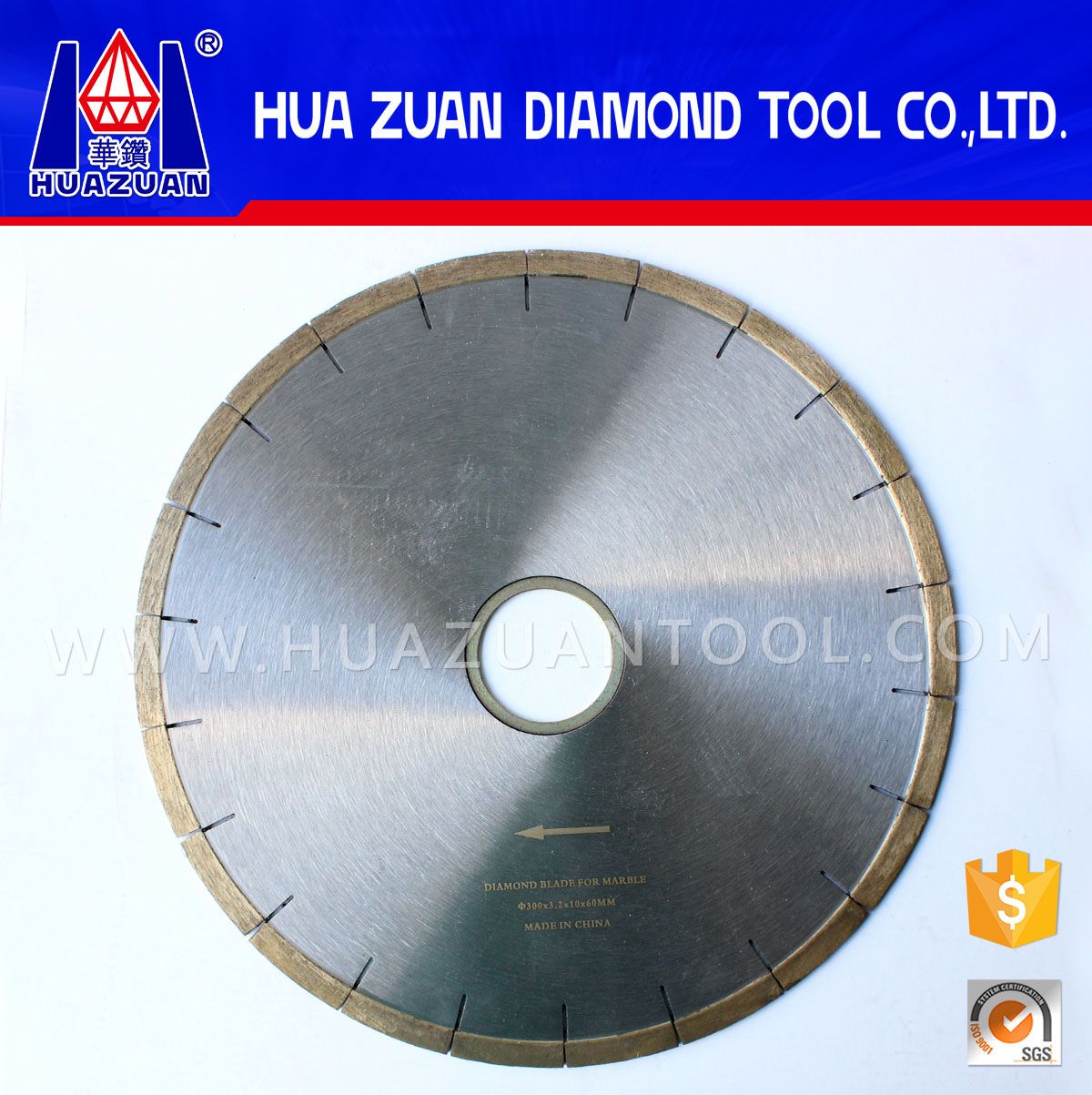 Long Lasting Life Masonry Table Saw Blade for Marble Granite