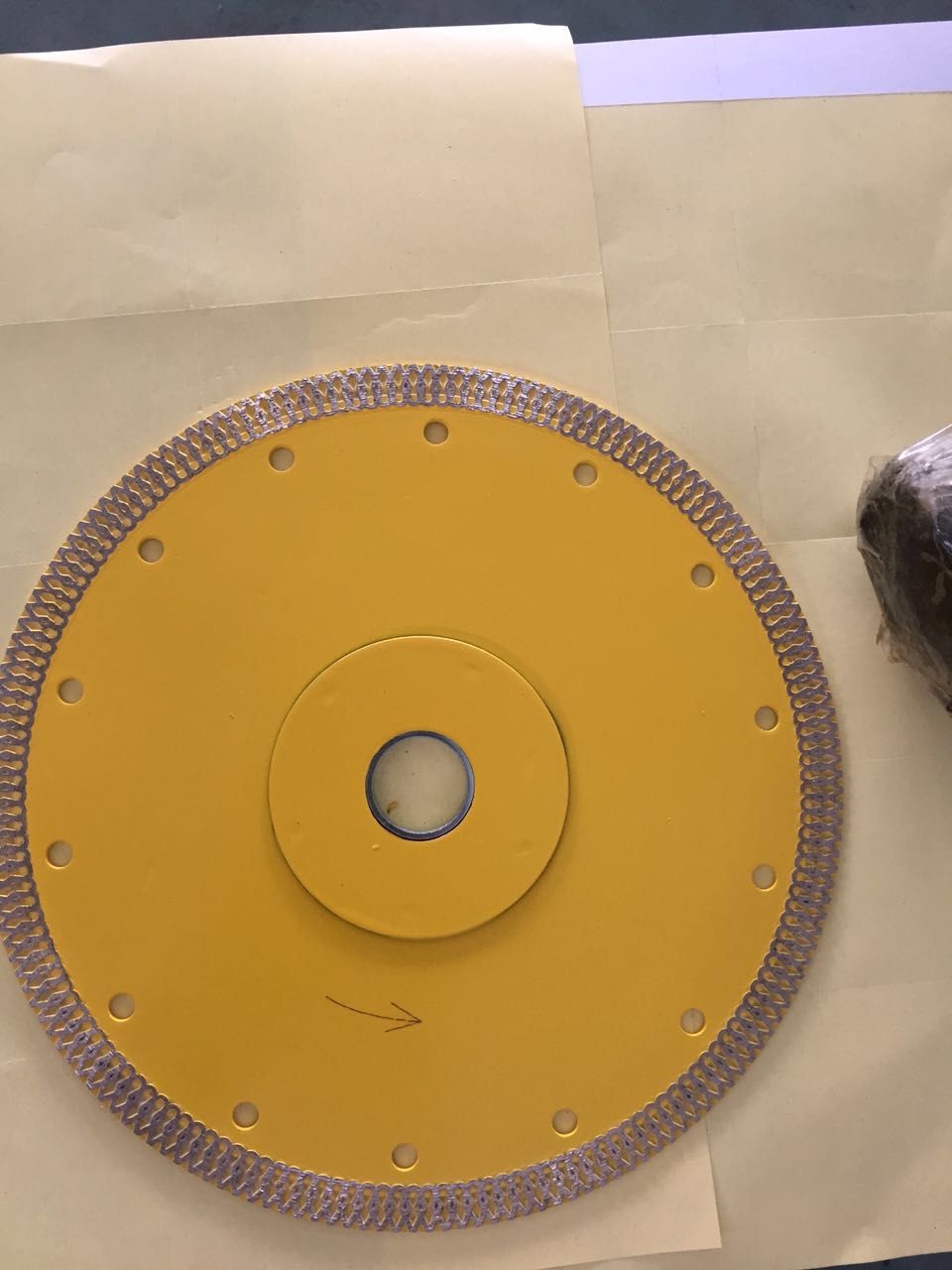 Diamond Saw Blade with Flange, Cutting Saw Blade with Flange, Diamond Blade for Cutting Hard Marble