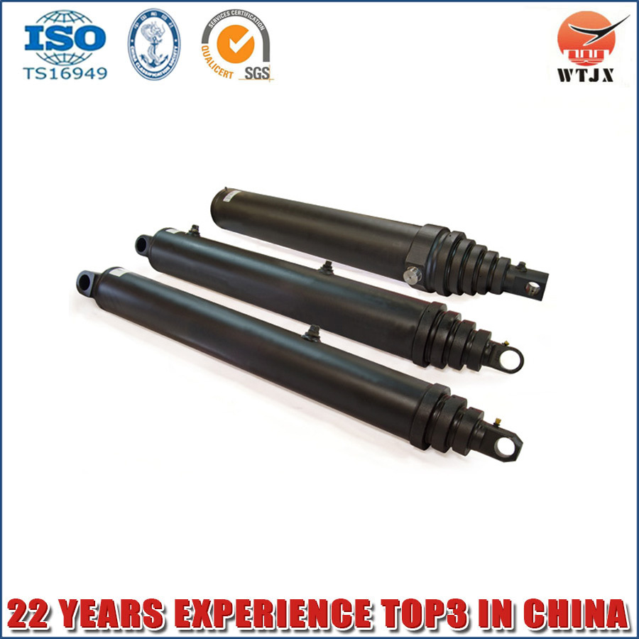 Parker and Hyva Kind Multistage Hydraulic Telescopic Cylinder for Dump Truck