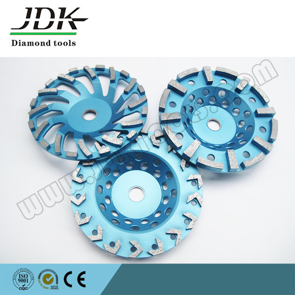 Diamond Cup Wheel Arrow Segments for Concrete