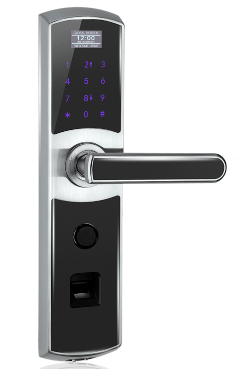 Zinc Alloy Biometric Smart Fingerprint Password Door Lock with Fingerprint Scanner