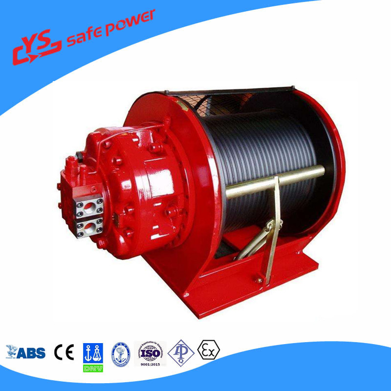 5ton Hydraulic Power Unit Single Drum Winch for Sale