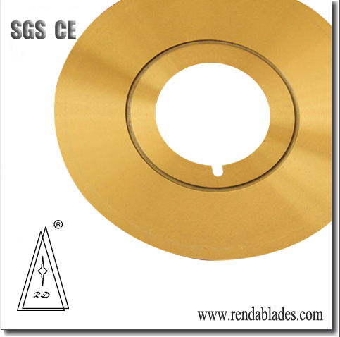 Cardboard Thin Edge Slitting Circular Top Blade/Knife