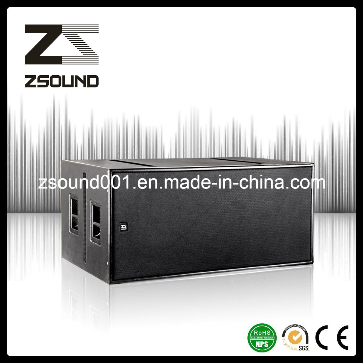 Best Quality Double 18 Inch High Sensitivity Outdoor Line Array Speaker
