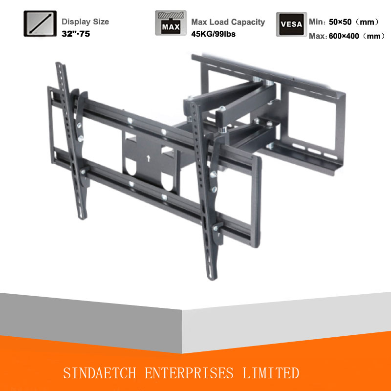 Titling & Swivel TV Wall Bracket