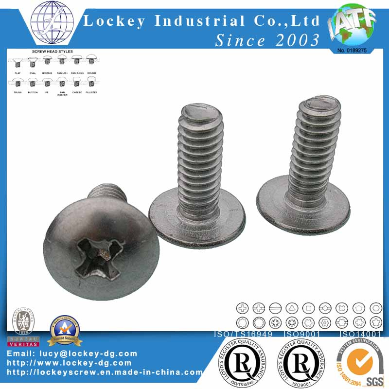 Truss Head Cross Machine Screw Machining Screws