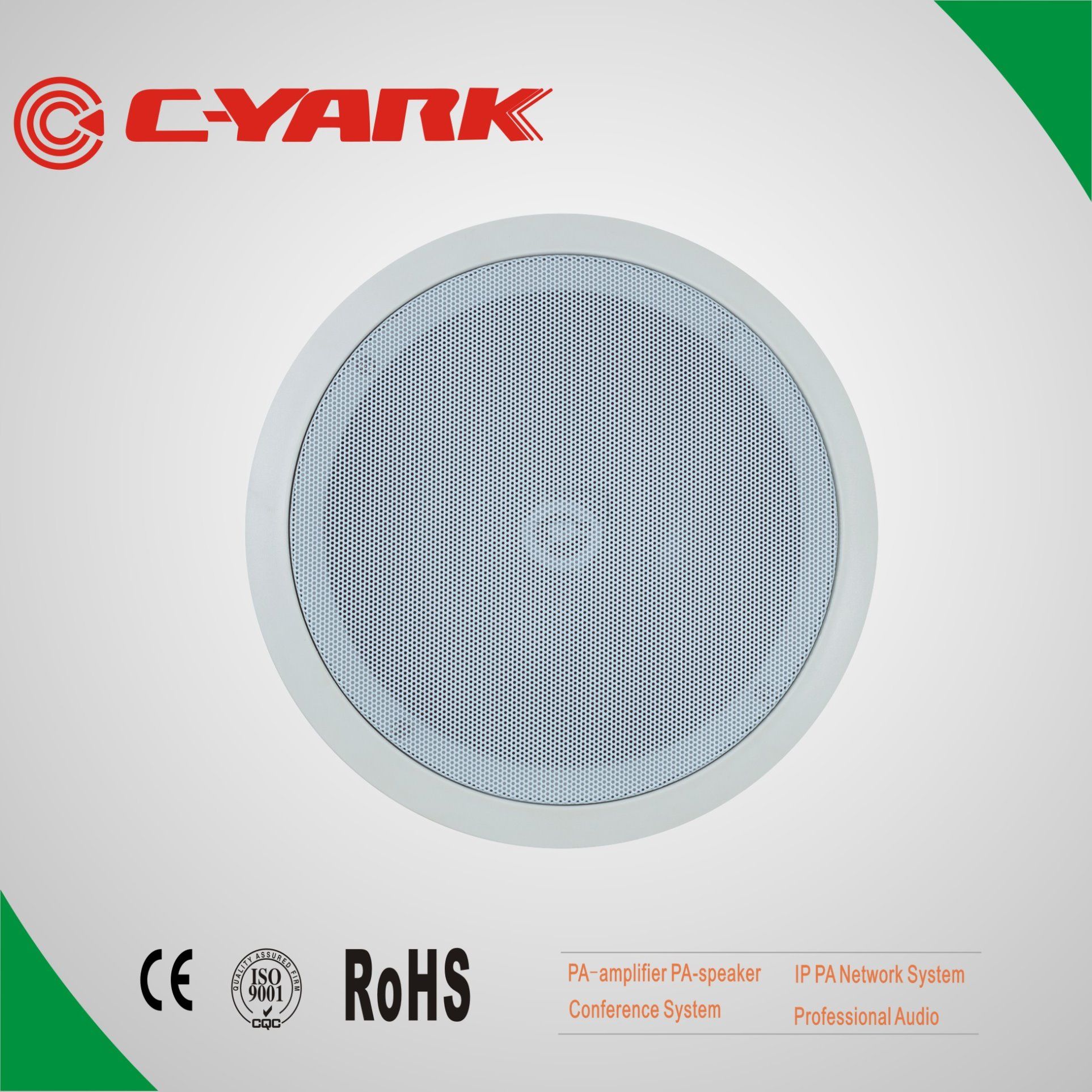 C-Yark Loudspeaker Supplier Constant Resistance Ceiling Speaker