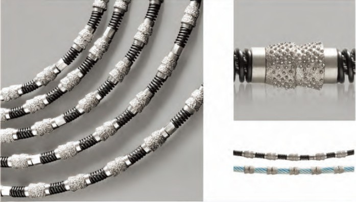 Vacuum Brazed Wire Saw Beads, Quarry Diamond Wire Bead