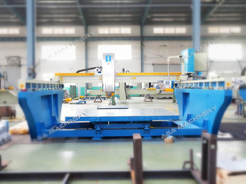 Premium Automatic Stone Bridge Saw with 45 Angle Cut for Granite Marble Cutting and Fabricating (XZQQ625A)