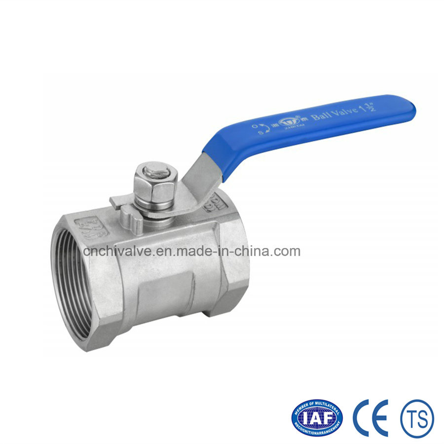 Stainless Steel 1PC Inside Thread Reduce Port Floating Ball Valve