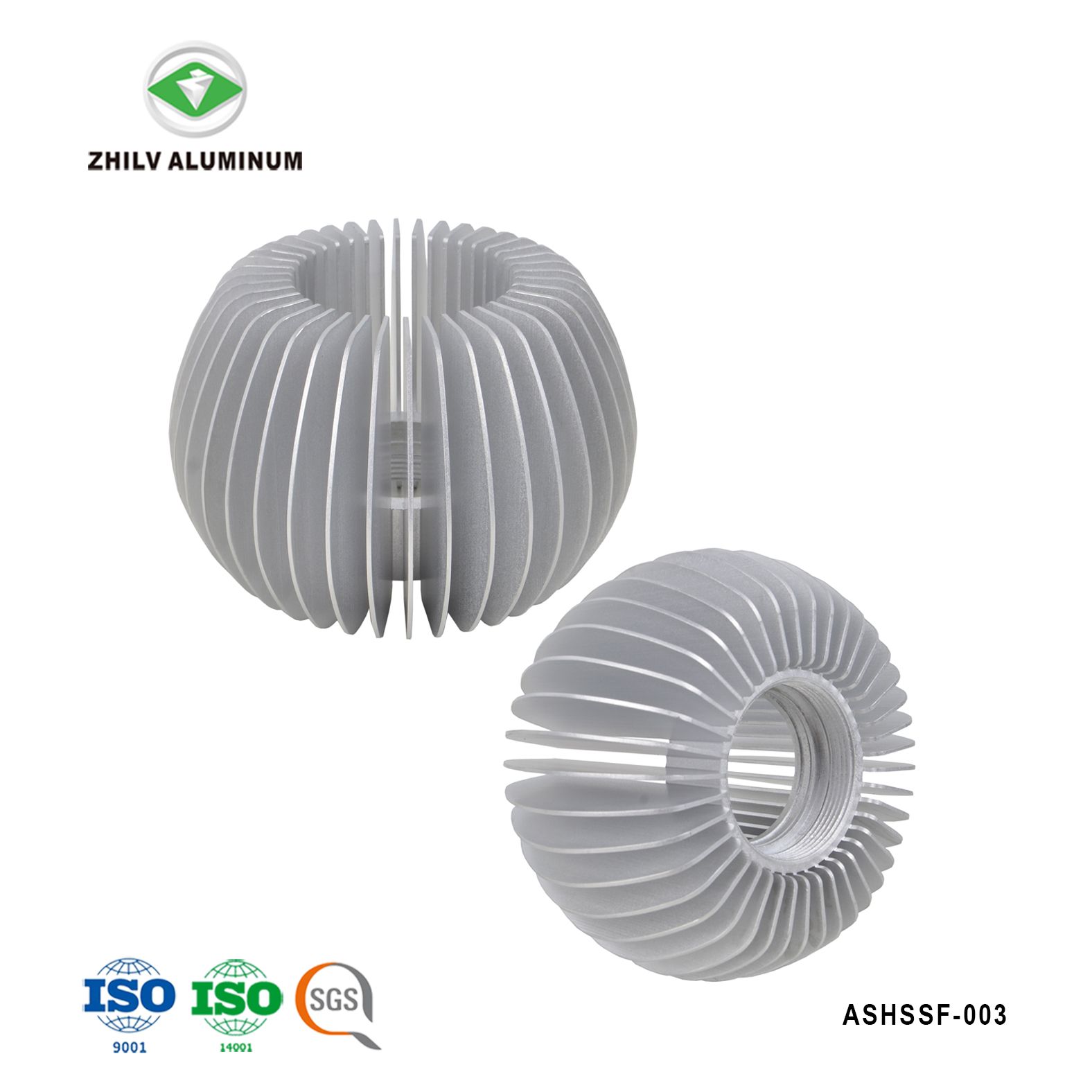 Complicated Shapes Building Material Aluminum Heatsinks