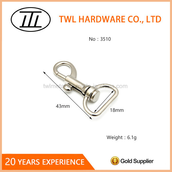 Custom Rigging Hardware Bolt Snap Hook for Bag