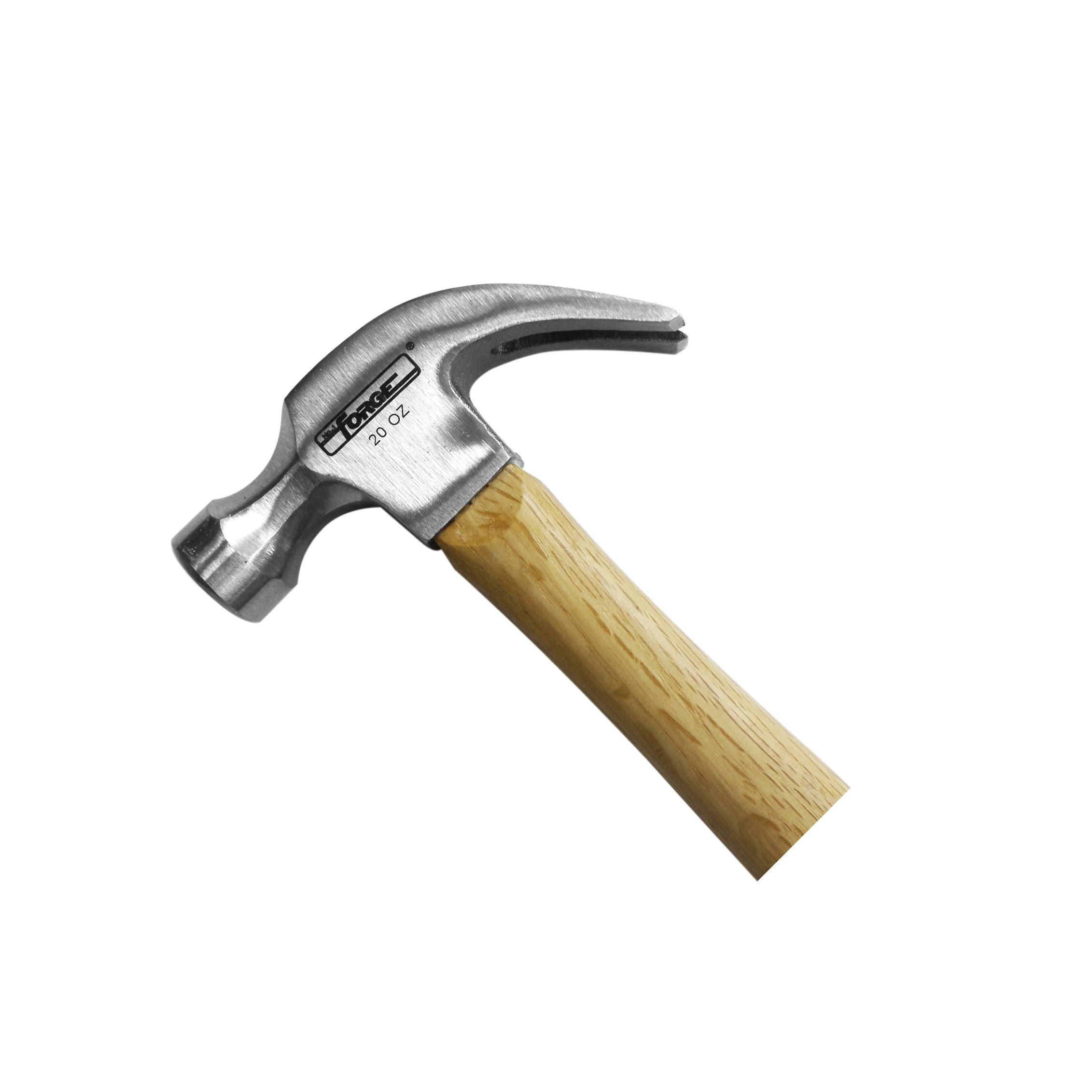 20oz High Quality Hand Tools 45# Nail Hammer Claw Hammer with Wooden Handle