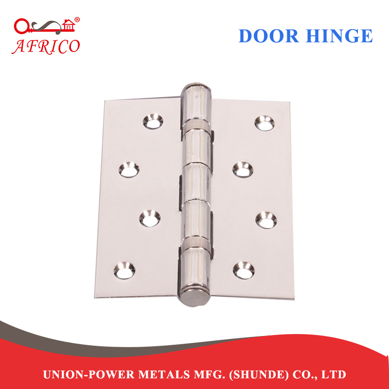 Door Hardware Flat or Crown Ball Bearing Steel Hinges (4.0*3.0*2.5mm)