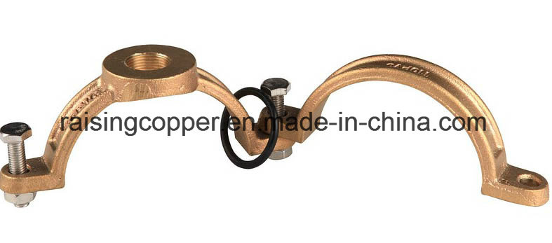 Gunmetal Clamp Saddle for PVC Pipe