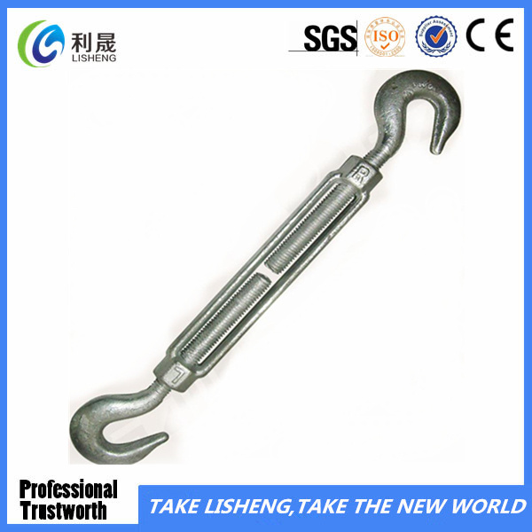 Galvanized Double Hook Us Type Turnbuckle