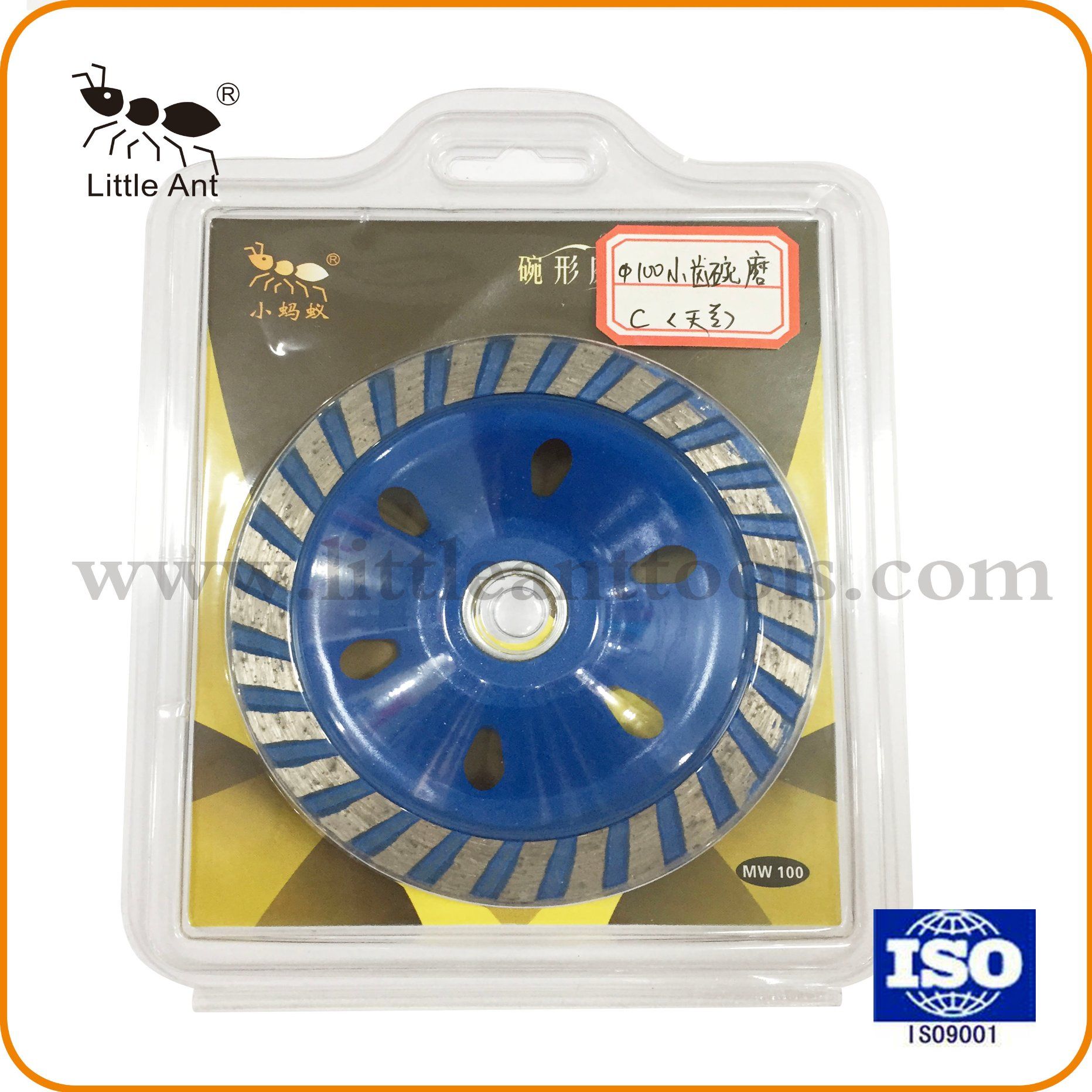 100mm Metal Bond Turbo Grinding Wheel of Diamond Grinding Tools