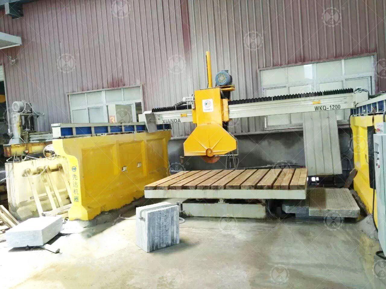 Wkq-1200 Bridge Saw Stone Cutting Machine for Paving Stone and Marble/ Granite