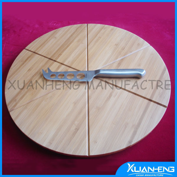 Hot-Selling Bamboo Cheese Board & Cheese Knives