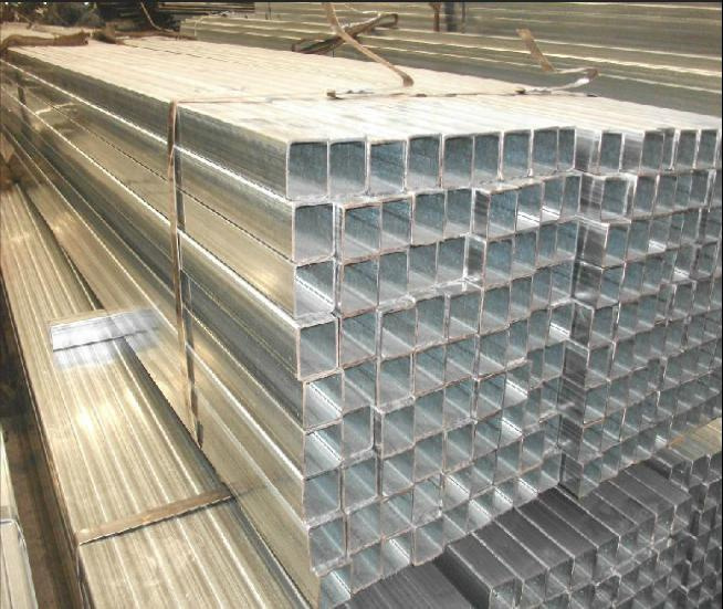 40X40mm, 50X50mm Construction Building Galvanized Steel Square Tube