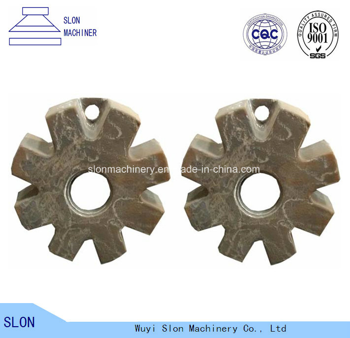 High Manganese Steel Casting Auto Shredder Parts Crusher Hammer