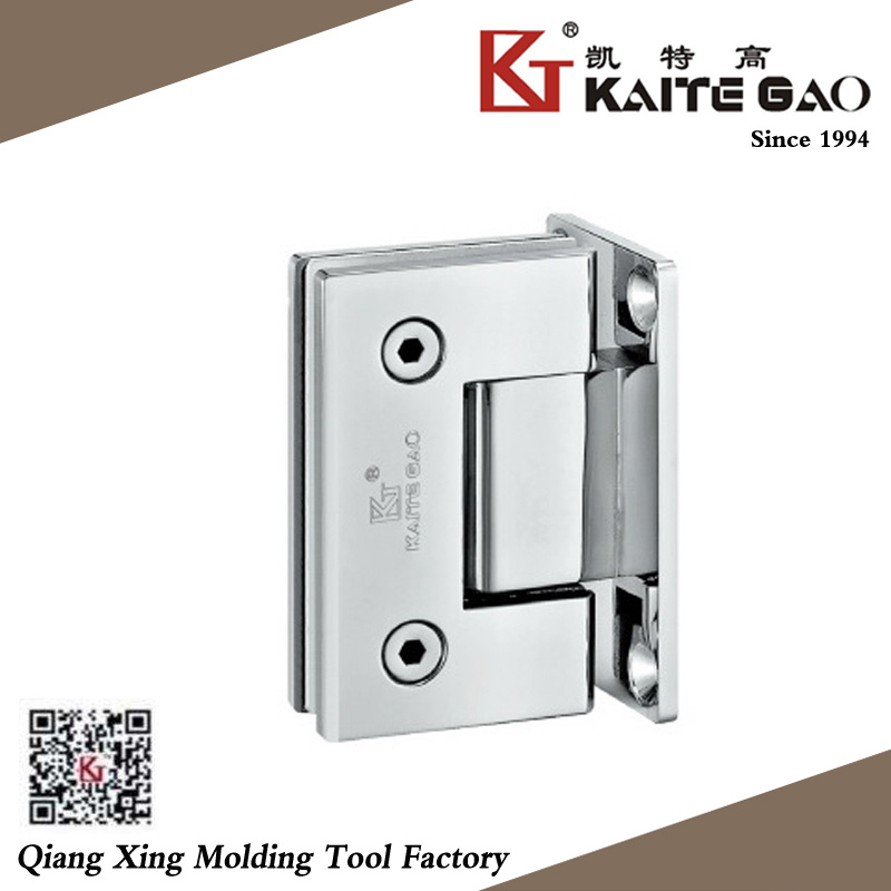 (KTG-1002) Casting Solid Pss 90 Degree Glass to Wall Shower Hinge