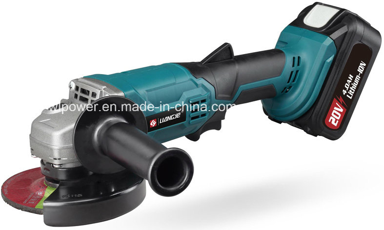 20V 4.0ah Cordless Angle Grinder DC Power Tools