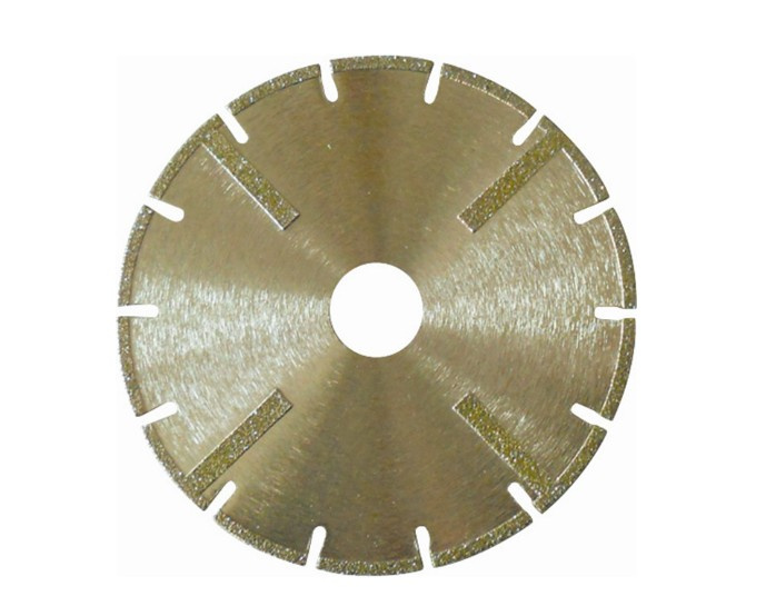 Electroplated Segmented Diamond Saw Blade with Protection Segment (JL-EDBSP)